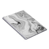 白と黒の大理石ノートブック ノートブック (右側)