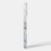 白と黒の大理石 Case-Mate iPhoneケース (裏面 / 右)