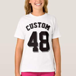 白と黒の子供|スポーツジャージー