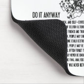 白と黒の木に任せろ マウスパッド (コーナー)