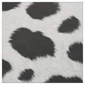 白と黒の牛革の毛皮 ファブリック (見本)