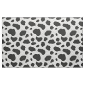 白と黒の牛革の毛皮 ファブリック (ヤード)