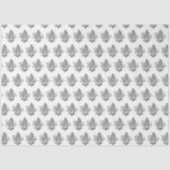 白と黒の甘いコーンコブアイコン 薄葉紙 (正面)