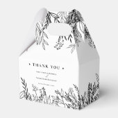 白と黒の結婚緑 フェイバーボックス (正面サイド)