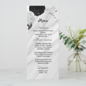 白と黒の花の美結婚美 メニュー (スタンド正面)