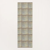 白と黒の部族柄ヨガマットに選ばれる ヨガマット (裏面)