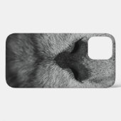 白と黒の鼻 Case-Mate iPhoneケース (裏面 (横))