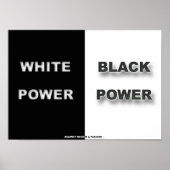 白と黒 ポスター (正面)