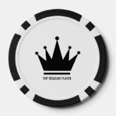 白と黒 ポーカーチップ (裏面)