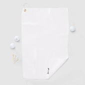 白と黒 |モノグラモダンム ゴルフタオル (インサイチュ)