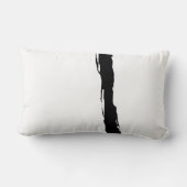 白と黒 ランバークッション (裏面)