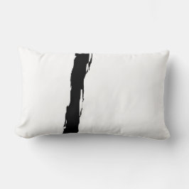 白と黒 ランバークッション