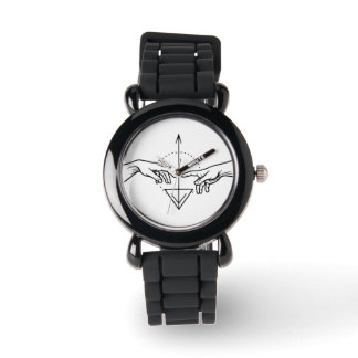 白と黒 腕時計