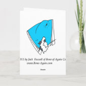 白にあなたの尾を保って下さい シーズンカード (裏面)