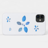 白にキラキラ色の花 Case-Mate iPhoneケース (裏面(横))