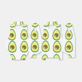 白にスライスしたグリーンアボカド フェイバーボックス (折り畳みなし)