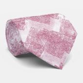 白にピンクの輝き。 ネクタイ (ロール)