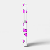 白にピンク色のハートを印象的 Case-Mate iPhoneケース (裏面 / 左)