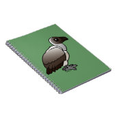 白に支えられるハゲタカ ノートブック (右側)