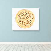 白に砕く キャンバスプリント (インサイチュ (ウッドフロア))