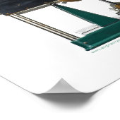 白に関する4つのビュー:高調波アナライザ ポスター (角)