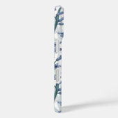 白に青いヒヤシンスの花 Case-Mate iPhoneケース (裏面 / 右)
