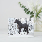 「白に黒」 ポストカード (スタンド正面)