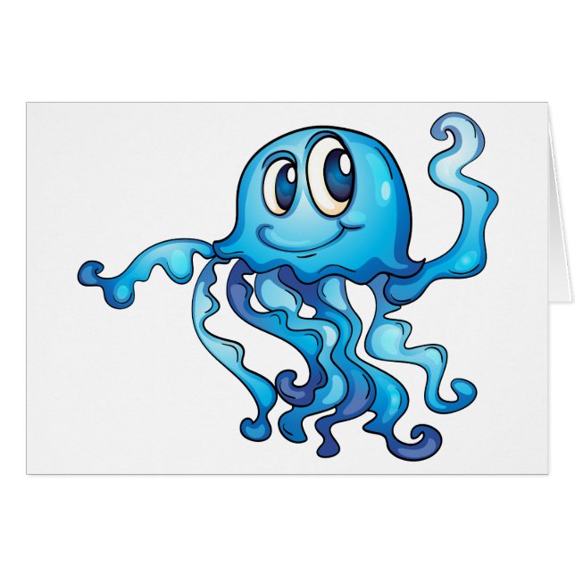 白のくらげ (正面横)