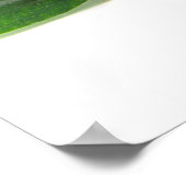 白のイチゴ ポスター (角)