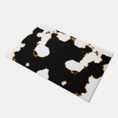白のインクしみカードのRorschachテスト ドアマット (アングル)