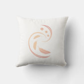 白のインコ クッション (裏面)