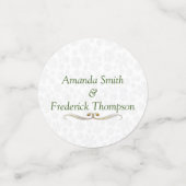 白のクリ結婚スマス コンフェッティ