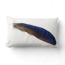 白のクールでモダンで青い羽