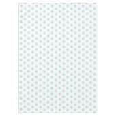 白のスノーフレーク・パターン テーブルクロス (正面)