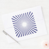 白のターゲット –  スクエアシール (封筒)