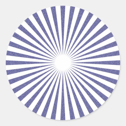 白のターゲット –  ラウンドシール (正面)