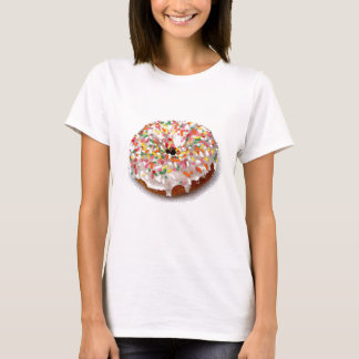 白のドーナツフェスティバル Tシャツ