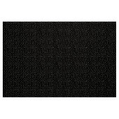 白のバイキングのランパターン（黒） ファブリック (ファットクウォーター)