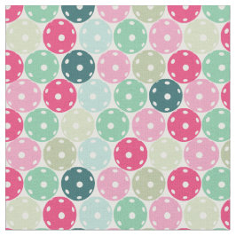 白のパステルピックボール – カスタマイズ可能なファブリック ファブリック