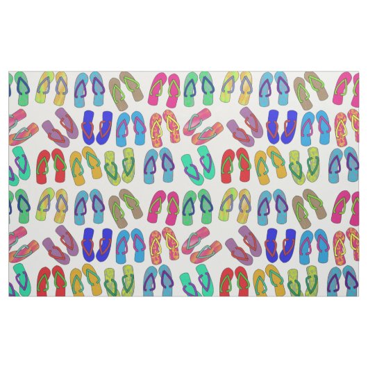 白のビーチサンダル ファブリック (ヤード)