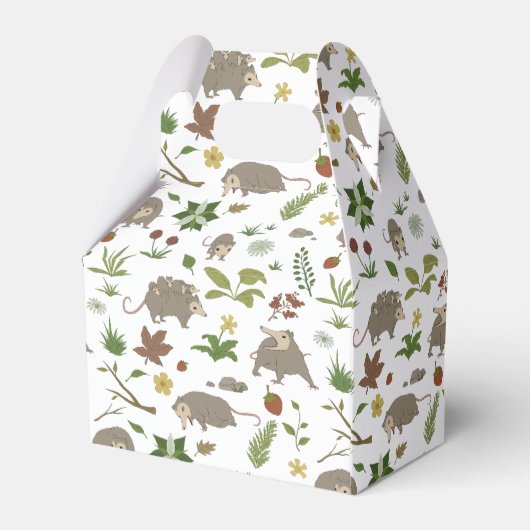 白のベリーフィールドのポッサム フェイバーボックス (裏面サイド)