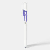 白のペリウィンクルハートドラゴン Case-Mate iPhoneケース (裏面 / 左)