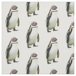 白のペンギン ファブリック