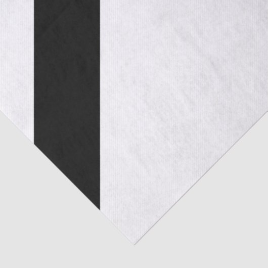 白のモノグラムが付いている黒のストライプそしてシェブロン 薄葉紙 (詳細)