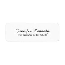 白のユニークスクリプクラシカルトクリエイティブプレーン