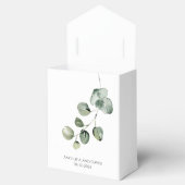 白のユーカリ祝プトゥス日付 フェイバーボックス (オープン)