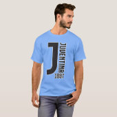 白のロング ユヴェンティーナ 1897 フレンズ Tシャツ (正面フル)