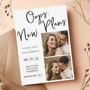白の変更結婚日の延期 セーブザデート