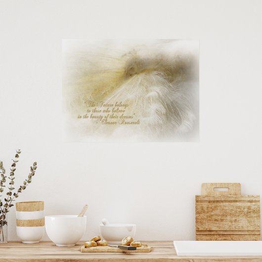 白の夢 ポスター (キッチン)