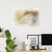 白の夢 ポスター (ホームオフィス)